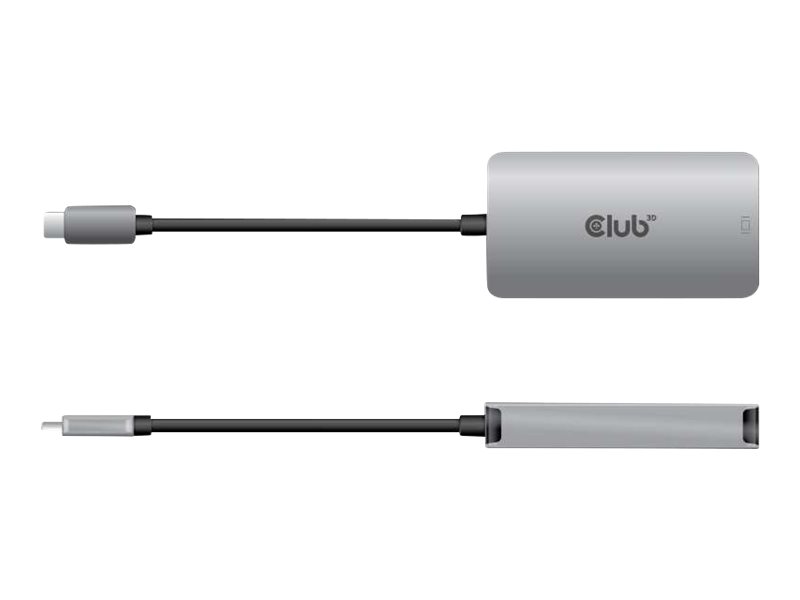 CLUB3D USB3.2 Gen1 Type-C to Dual Link DVI-D HDCP ON version Active Adapter M/F