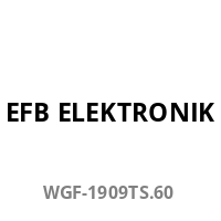 EFB Elektronik EFB-Elektronik - Gehäuse - klappbar - geeignet für Wandmontage - Jet Black, RAL 9005 - 9U - 48.3 cm (19")
