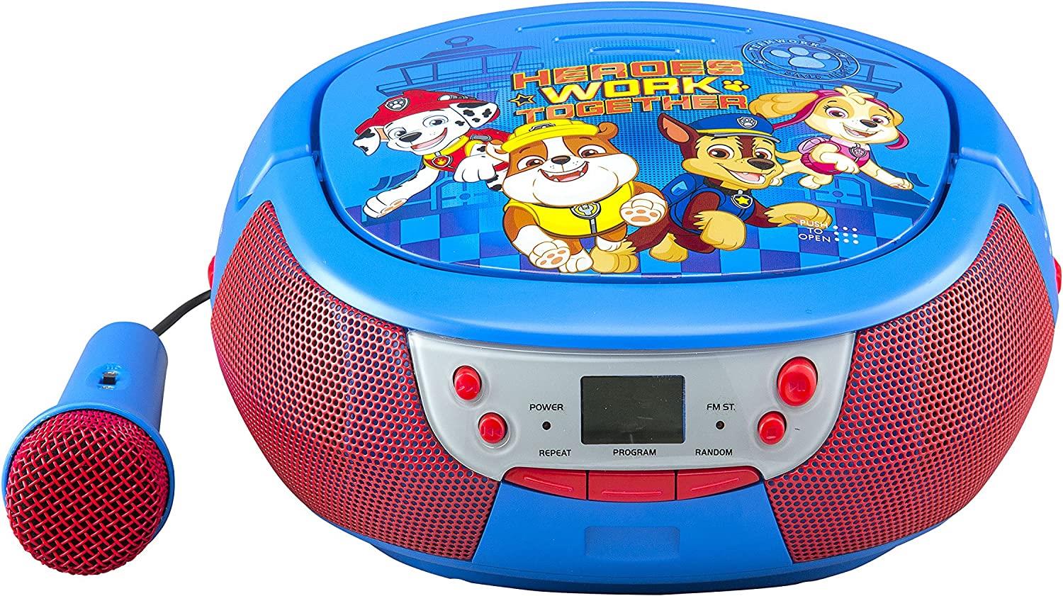 eKids PW-430 Boombox Patrol blau