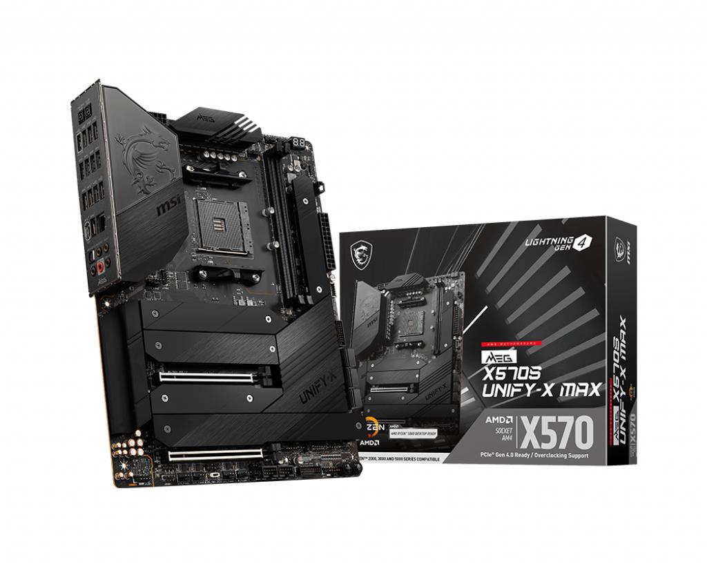 MSI MEG X570S UNIFY-X MAX Motherboard AMD X570 Sockel AM4 ATX