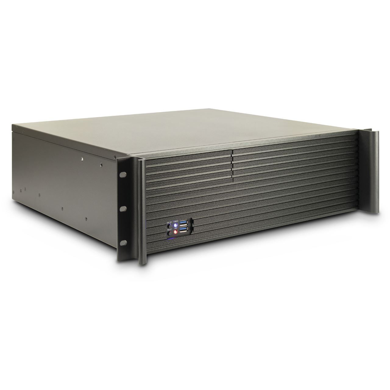 Inter-Tech IPC 3U-K340L - Mini-Server-Gehäuse - ATX - keine Spannungsversorgung (ATX)