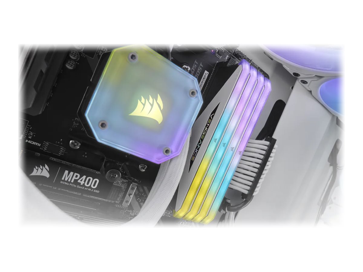 Corsair Vengeance RGB RT - DDR4 - Kit - 32 GB: 2 x 16 GB Corsair Vengeance RGB RT - DDR4 - Kit - 32 GB: 2 x 16 GB
