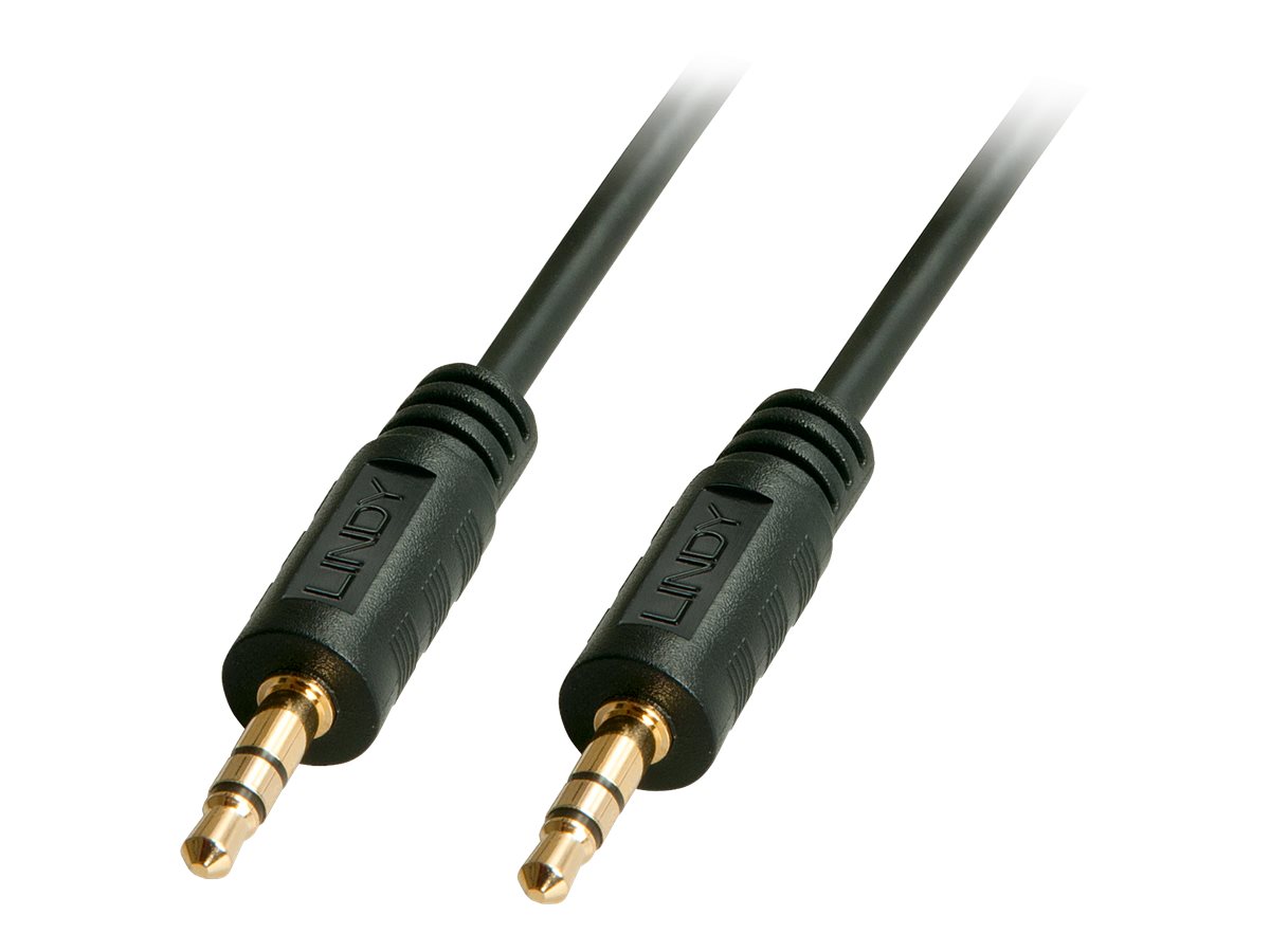 Lindy 35643 Audio-Kabel 3 m 3.5mm Schwarz