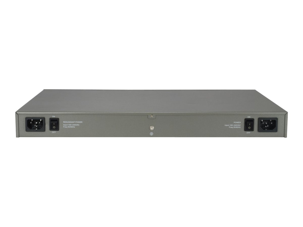 LevelOne GTL-2091 Managed L3 Gigabit Ethernet (10/100/1000) Grau