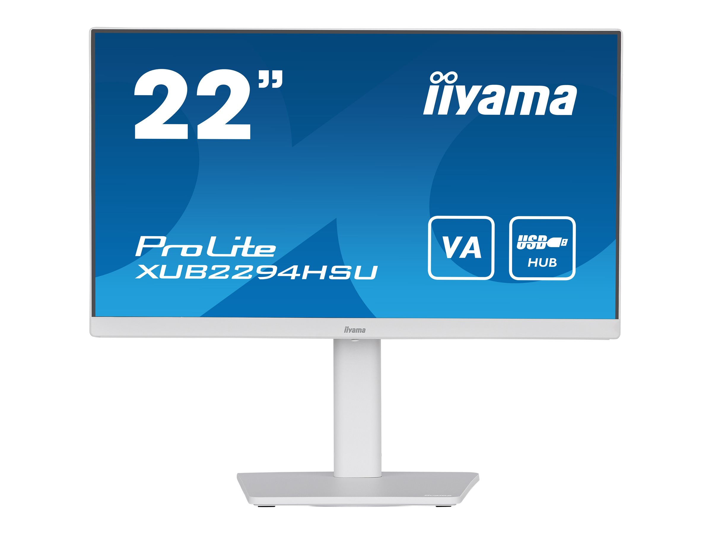 Iiyama ProLite XUB2294HSU-W2 - LED-Monitor - 54.5 cm (22")