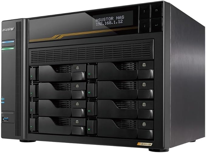 Asustor Lockerstor 8 Gen3 AS6808T 8 Bay