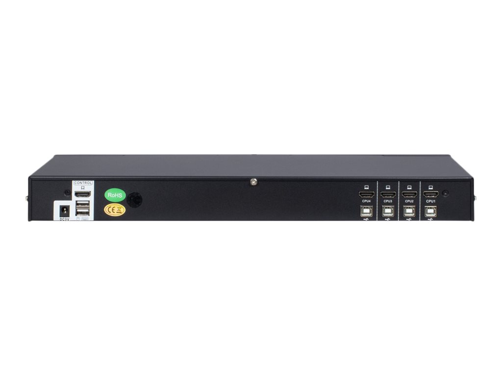 Inter-Tech Argus AS-9104HA - KVM-Switch - 4 x KVM port(s) Inter-Tech Argus AS-9104HA - KVM-Switch - 4 x KVM port(s)
