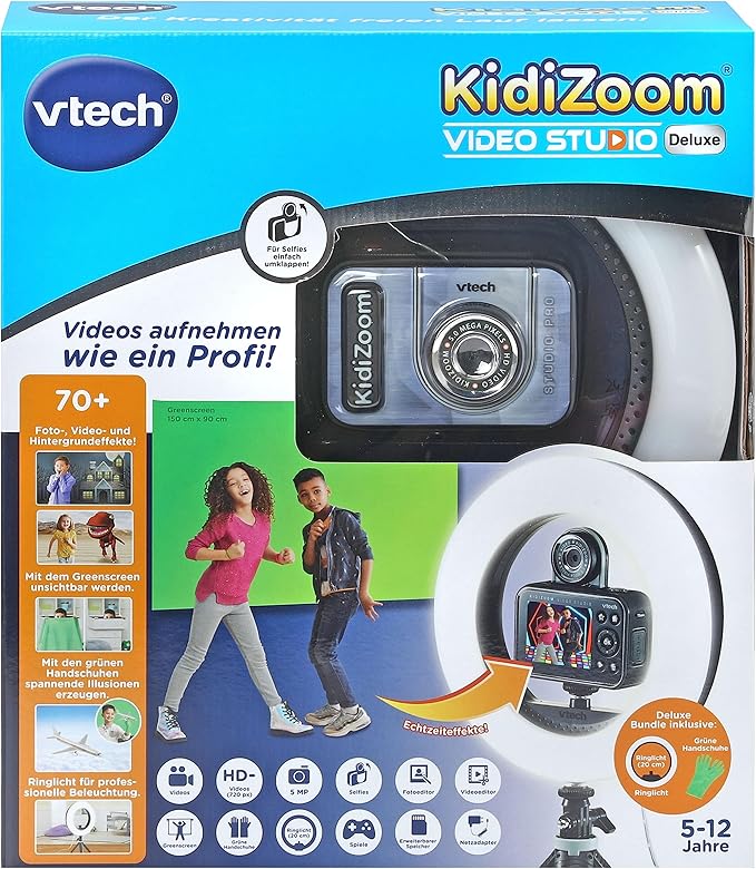 VTech Kidizoom Video Studio HD Deluxe Bundle