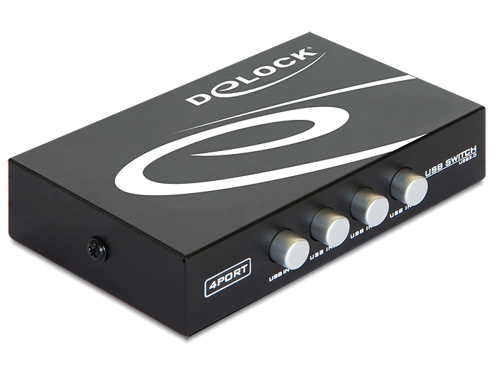 Delock Switch 4-port USB manuell Delock Switch 4-port USB manuell