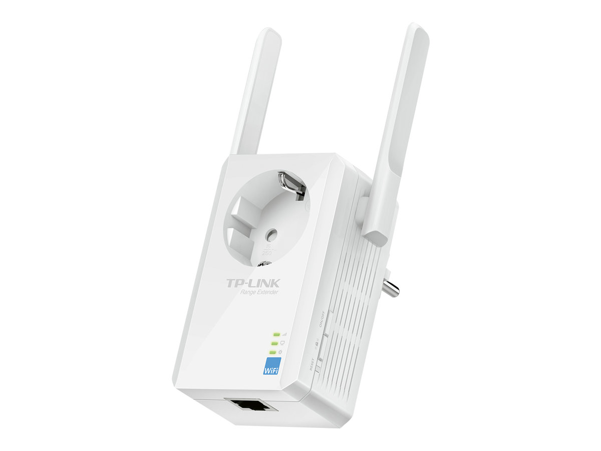 TP-Link 300 Mbit/s-WLAN-Repeater mit integrierter Steckdose