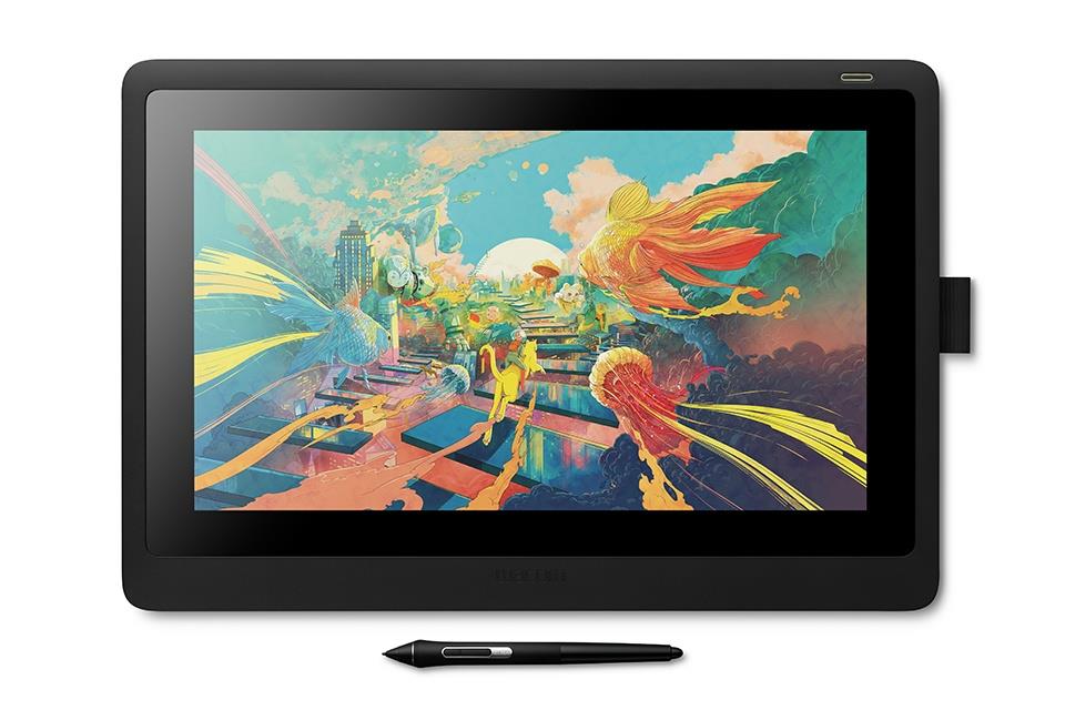 Wacom Cintiq 16 Grafiktablett Schwarz 5080 lpi 344,16 x 193,59 mm