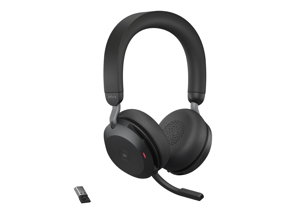 Jabra Headset Evolve2 75 MS Duo, inkl. Link 380a Jabra Headset Evolve2 75 MS Duo, inkl. Link 380a
