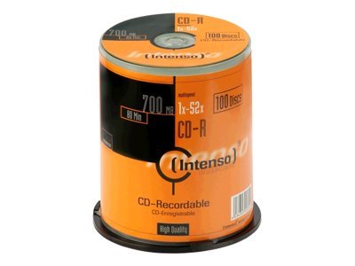 INTENSO CDR80 700MB 52x (100) CB