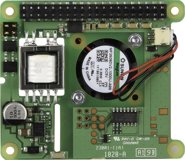 Raspberry Pi Pi PoE HAT - Zusätzliche Schalttafel