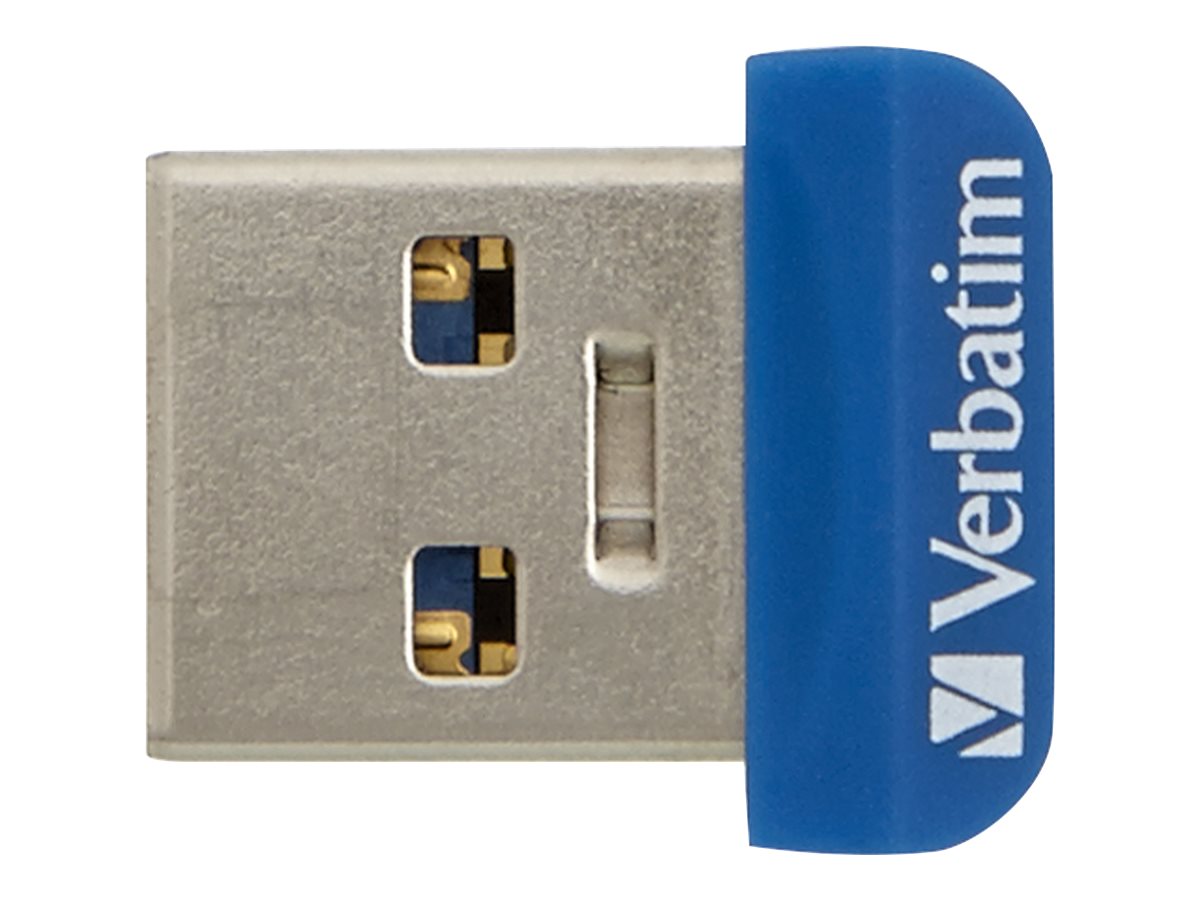 Verbatim Store 'n' Stay NANO - USB 3.0-Stick 32 GB - Blau