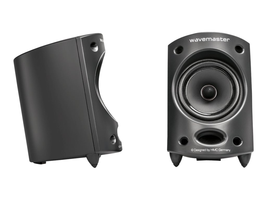 Wavemaster MOODY BT - Lautsprechersystem - 2.1-Kanal - kabellos - Bluetooth - 65 Watt (Gesamt) Wavemaster MOODY BT - Lautsprechersystem - 2.1-Kanal - kabellos - Bluetooth - 65 Watt (Gesamt)