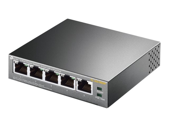 TP-LINK TL-SG1005P DESKTOP SWITCH TP-LINK TL-SG1005P DESKTOP SWITCH