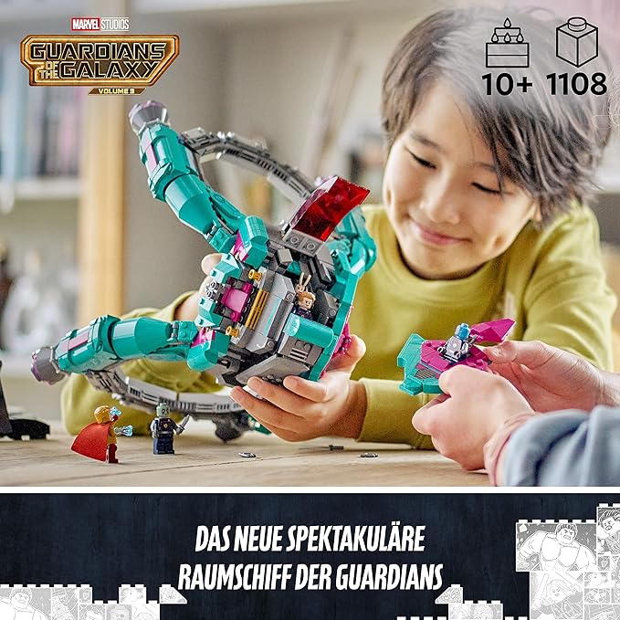 LEGO Super Hero Marvel 76255 Das neue Schiff der Guardians