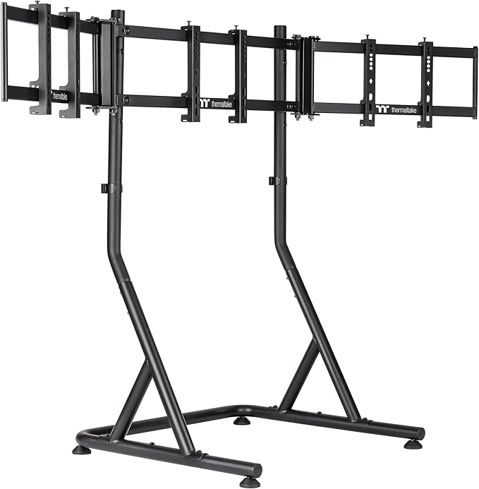 Thermaltake GEA-RMS-TMSBLK-01 Flachbildschirm-Tischhalterung 139,7 cm (55") Flur Schwarz