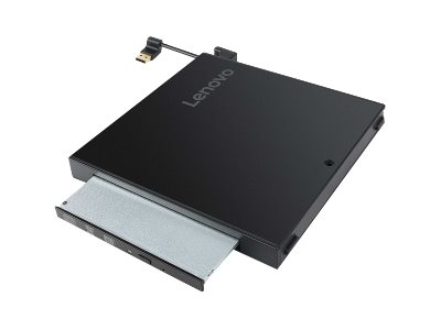 Lenovo Tiny IV DVD Burner Kit - Laufwerk - DVD-Writer - USB - extern - für ThinkCentre M70; M715q (2nd Gen)