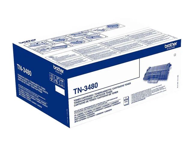 Brother TN-3480 Tonerkartusche 1 Stück(e) Original Schwarz