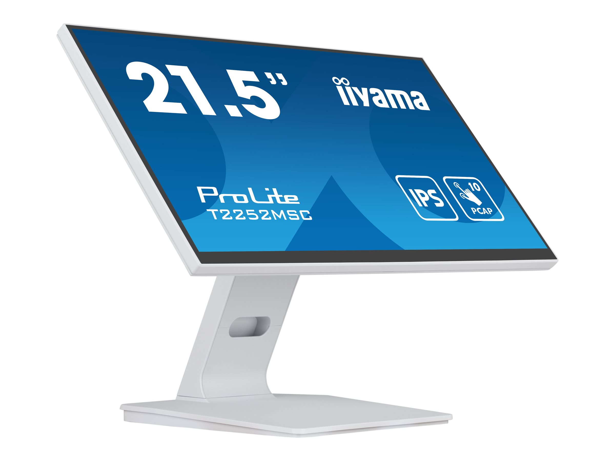 iiyama ProLite T2252MSC-W2 Computerbildschirm 54,6 cm (21.5") 1920 x 1080 Pixel Full HD LCD Touchscreen Tisch Weiß