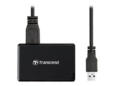 Transcend RDF8 Kartenleser Mikro-USB Schwarz