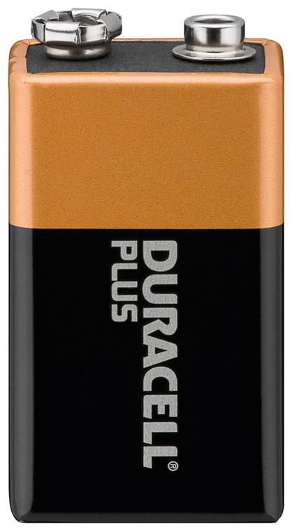Duracell Plus 100 Einwegbatterie 9V Alkali