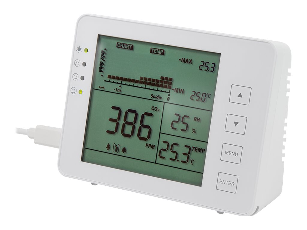 LogiLink SC0115 - Thermo-Hygro-CO2-Messgerät