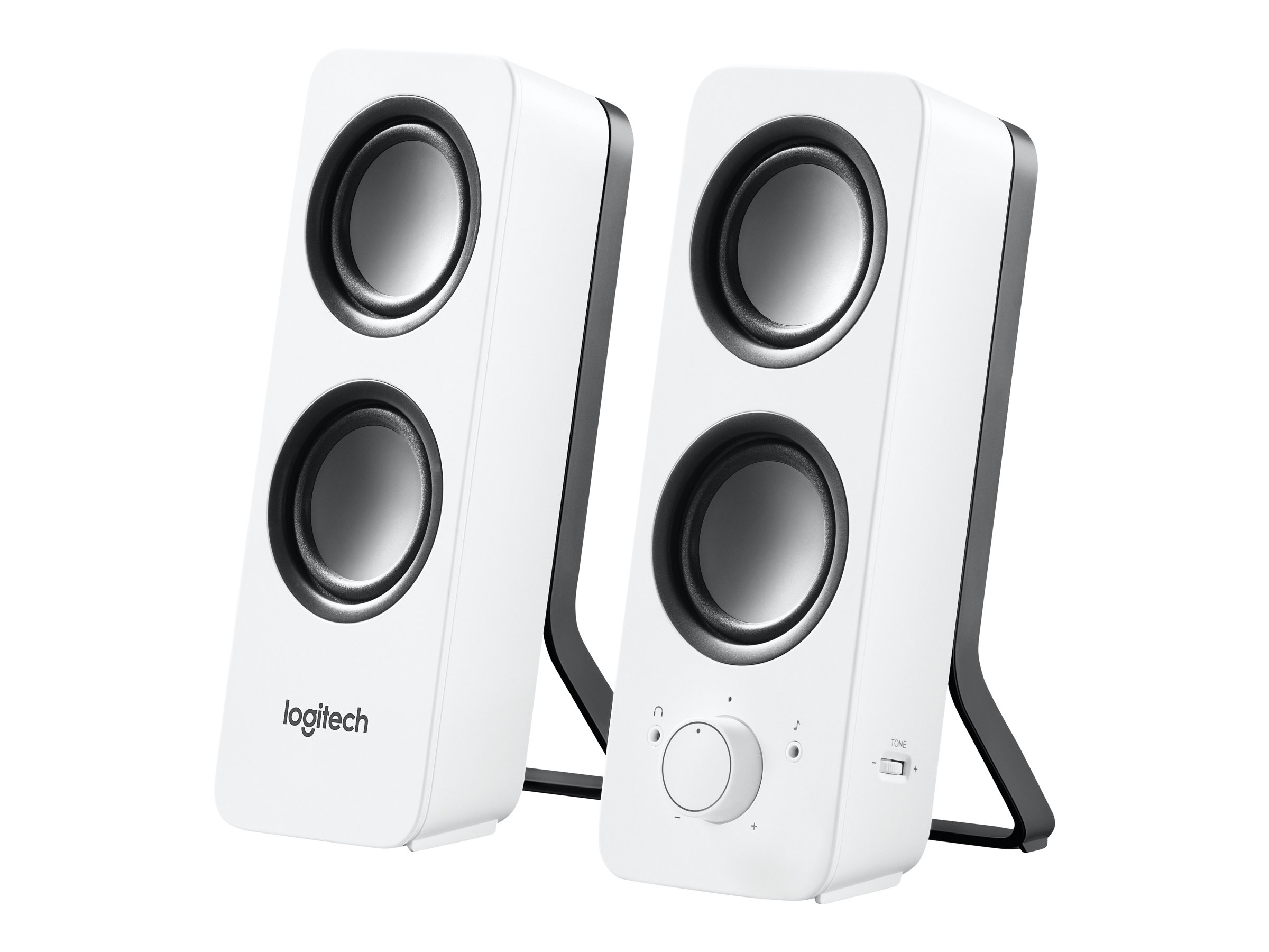 Logitech Z200 Lautsprecher Weiß Kabelgebunden