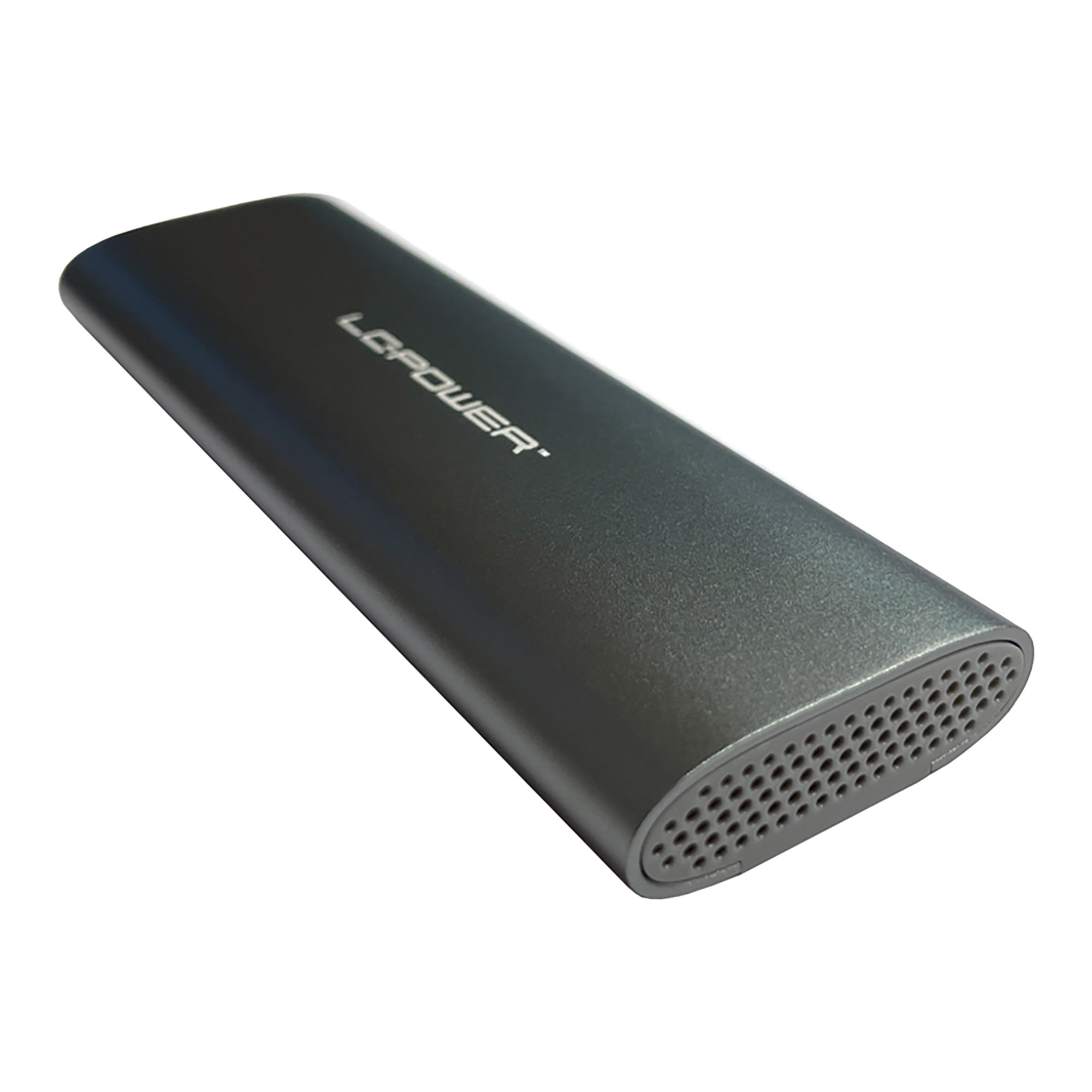 LC-Power LC-M2-C-MULTI-2 Speicherlaufwerksgehäuse SSD-Gehäuse Anthrazit M.2