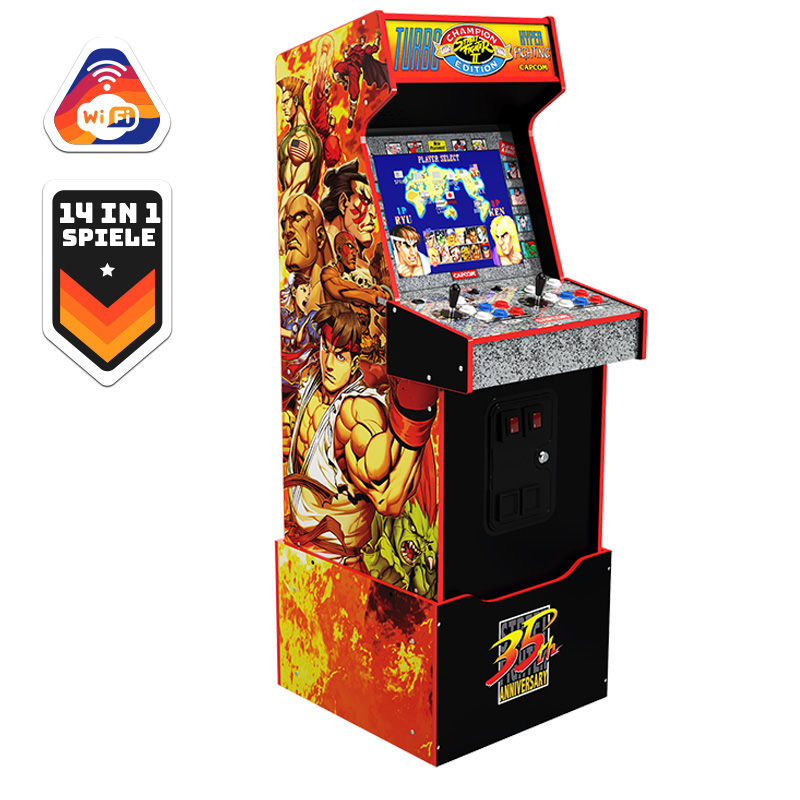 Street Fighter Legacy 14-in-1 Wifi Enabled Arcade Machine