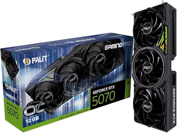Palit GeForce RTX 5070 GamingPro OC NVIDIA 12 GB GDDR7