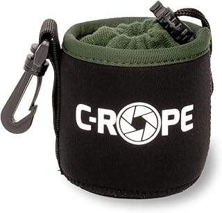 C-ROPE Objektivbeutel V2 Schwarz  Variation: XS     8x8cm retail