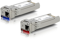 UbiQuiti U Fiber Single-Mode - SFP (Mini-GBIC)-Transceiver-Modul - 10 GigE - 10GBASE-BiDi (Packung mit 2)