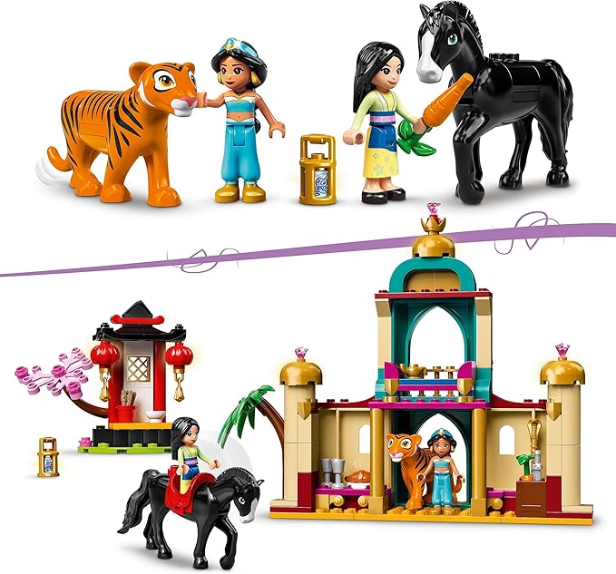 LEGO Disney Princess 43208 Jasmins und Mulans Abenteuer LEGO Disney Princess 43208 Jasmins und Mulans Abenteuer