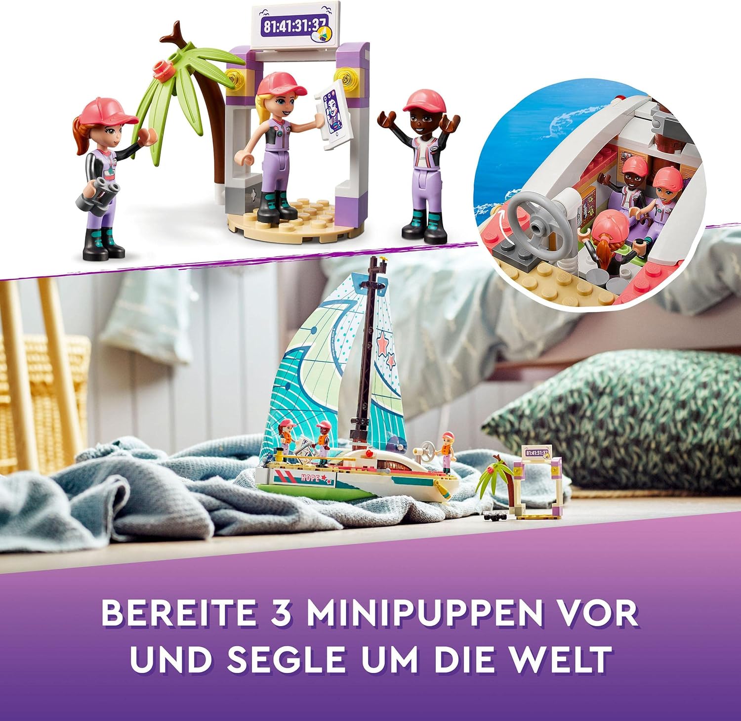 LEGO Friends 41716 Stephanies Segelabenteuer