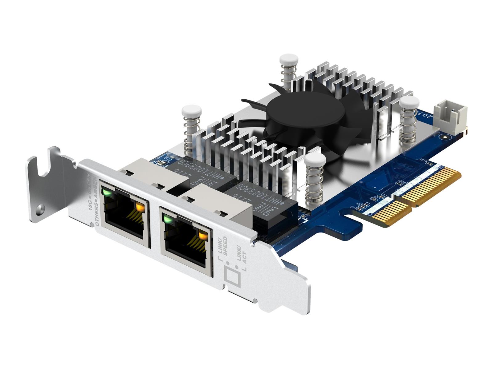 QNAP QXG-10G2TB - Netzwerkadapter - PCIe 3.0 x4 Low-Profile QNAP QXG-10G2TB - Netzwerkadapter - PCIe 3.0 x4 Low-Profile