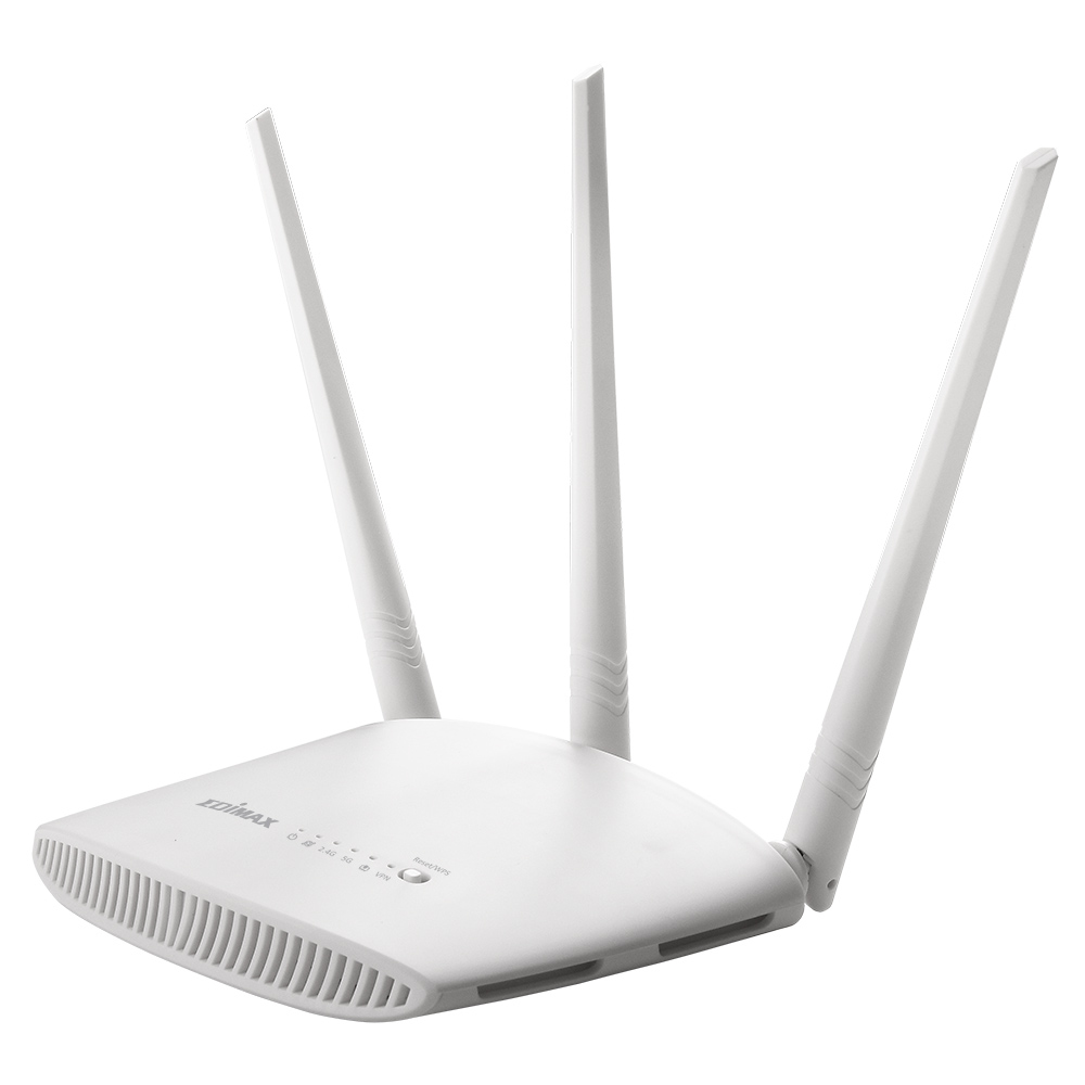 Edimax AC750 WLAN-Router Dual-Band (2,4 GHz/5 GHz) Weiß