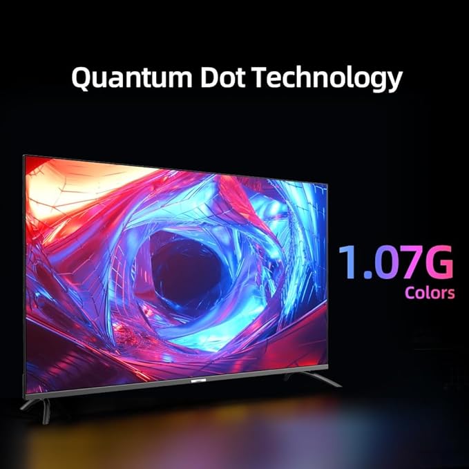 Chiq U50QM8V 50" 127cm 16:9 UHD QLED Google TV bk