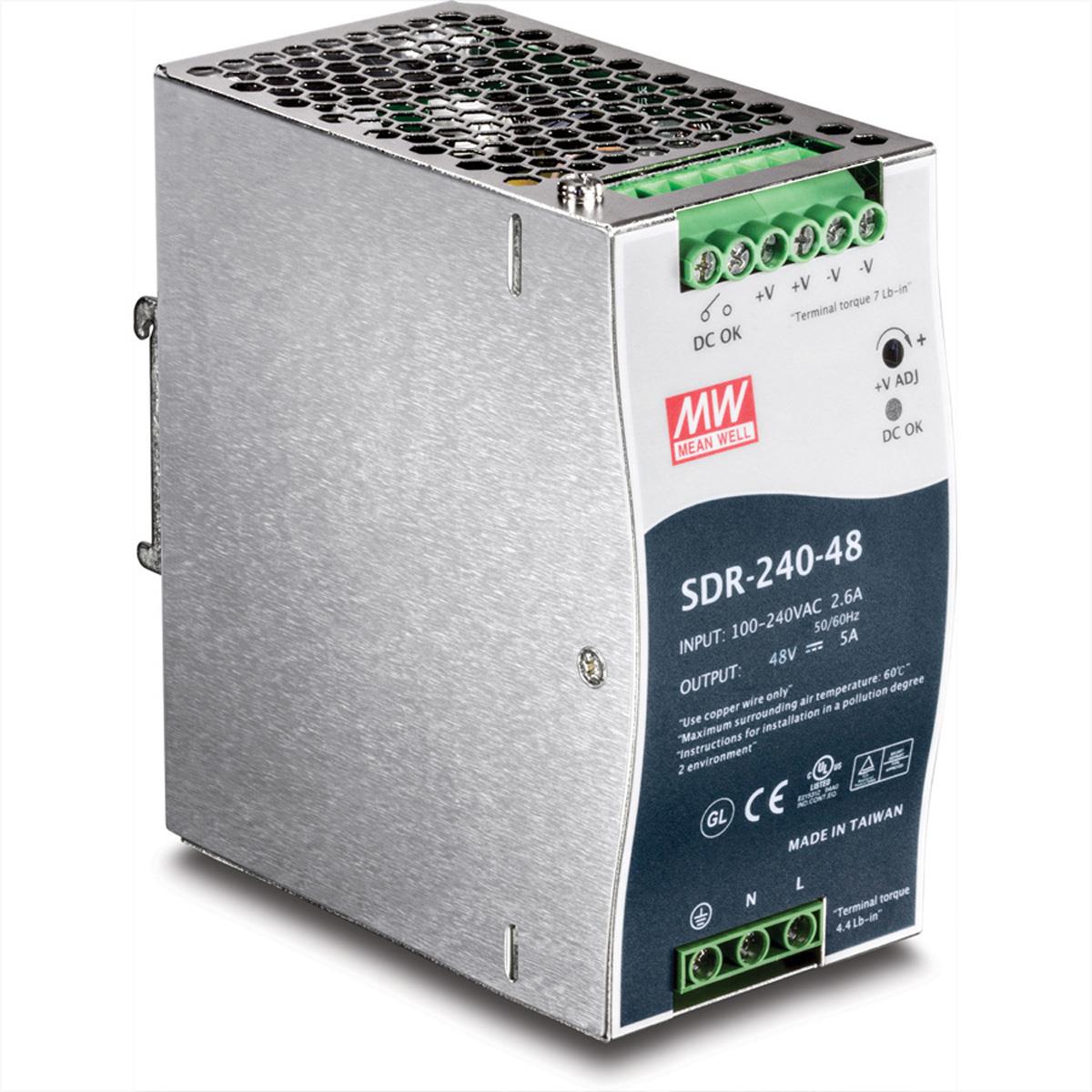 TRENDnet TI-S24048 - Netzteil (DIN-Schienenmontage möglich)