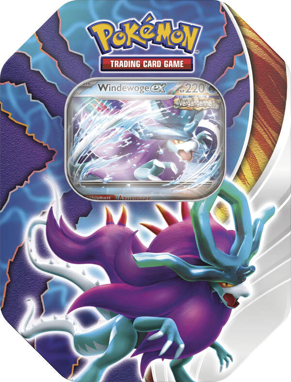 Pokemon PKM Pokemon Tin 112 Windewoge DE - EVT 24. Mai 2024 Pokemon PKM Pokemon Tin 112 Windewoge DE - EVT 24. Mai 2024