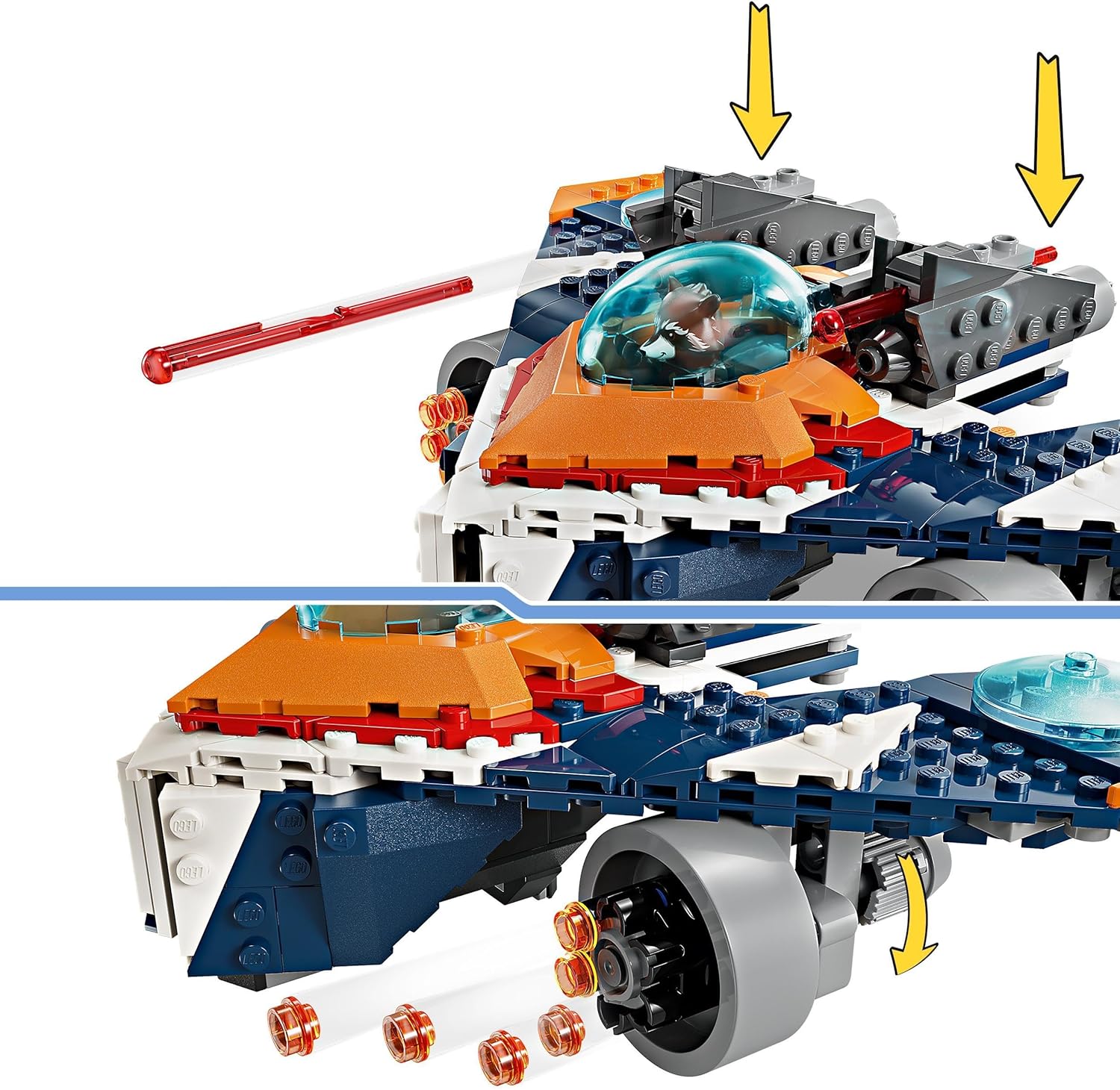 LEGO® 76278 Marvel Super Heroes™ - Rockets Raumschiff vs. Ronan (290 Teile)