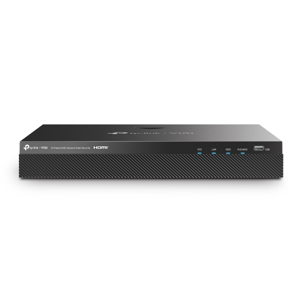 TP-Link VIGI NVR2016H-16MP Netzwerk-Videorekorder (NVR) Schwarz