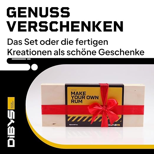 DIBYS SET ZUM SELBERMACHEN VON RUM 12 REAGENZGL. MHD 12/26