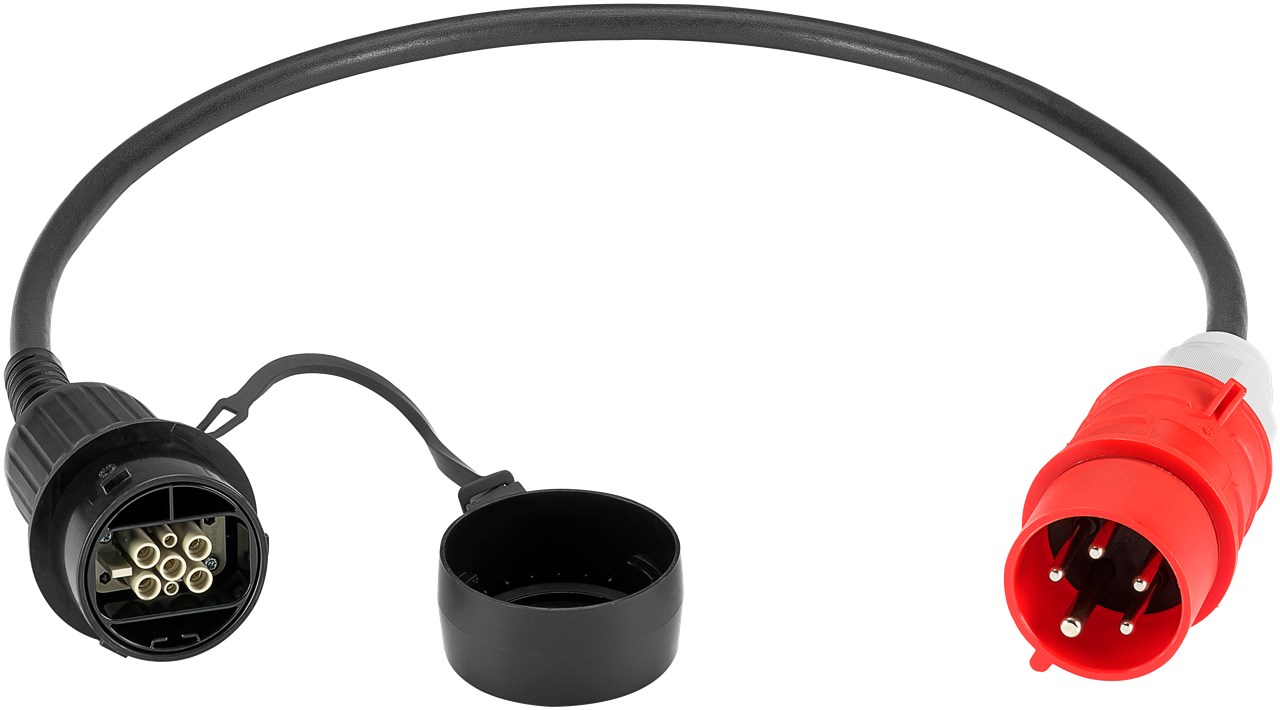 Set mobile Ladestation Universal, Typ 2, bis zu 22 kW, 6 m Set mobile Ladestation Universal, Typ 2, bis zu 22 kW, 6 m