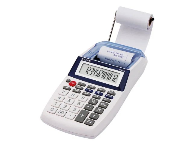 OLYMPIA CPD425 TISCHRECHNER WEISS
