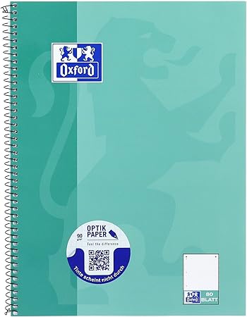 Oxford Collegeblock A4+ 80 Blatt Microperforation