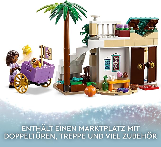 LEGO® Disney™ 43223 - Wish: Asha in der Stadt Rosas (154 Teile) LEGO® Disney™ 43223 - Wish: Asha in der Stadt Rosas (154 Teile)