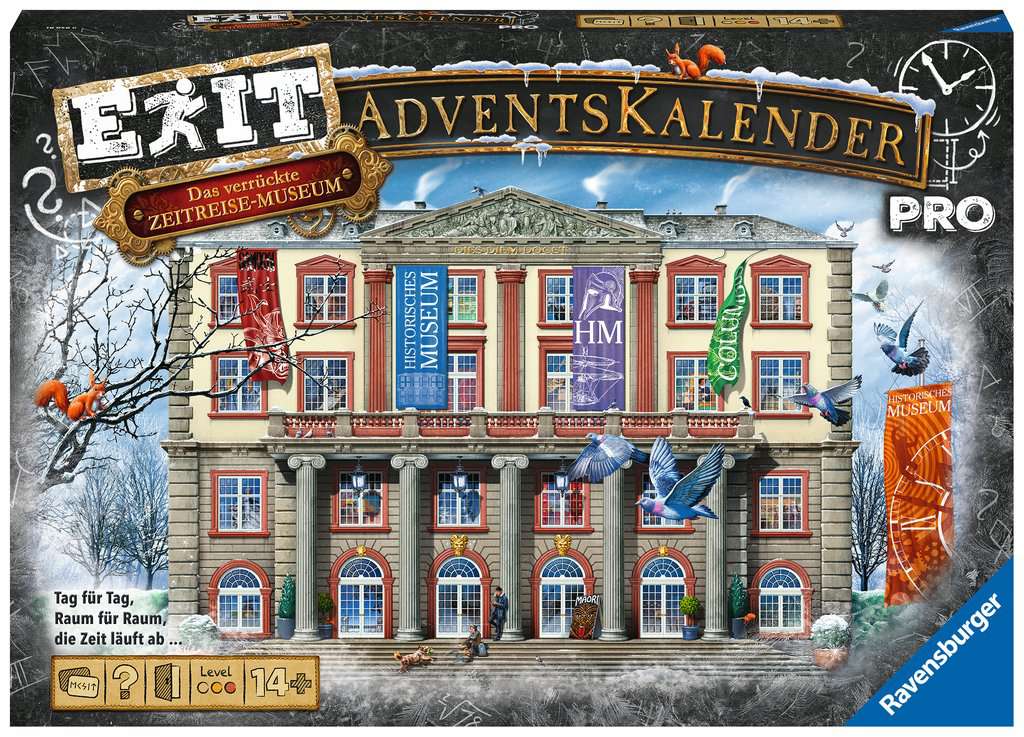 EXIT Adventskalender pro - Das verrückte Zeitreisemuseum